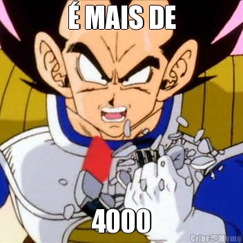 � MAIS DE 4000