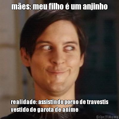 m�es: meu filho � um anjinho realidade: assistindo porno de travestis
vestido de garota de anime