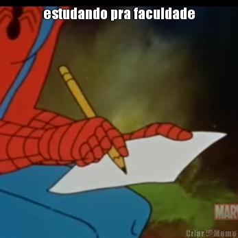 estudando pra faculdade 