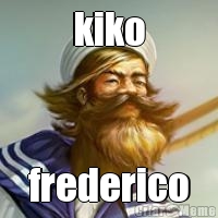 kiko frederico