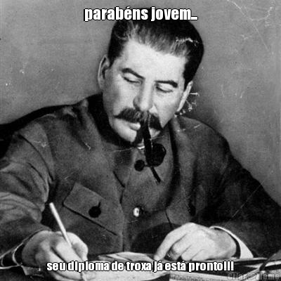 parab�ns jovem... seu diploma de troxa j� est� pronto!!!