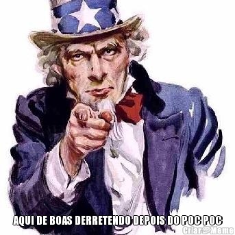  AQUI DE BOAS DERRETENDO DEPOIS DO POC POC