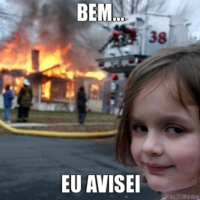 BEM... EU AVISEI