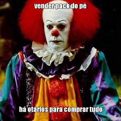 vender pack do p� h� ot�rios para comprar tudo