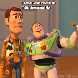 J� estou vendo as f�rias de
Talita chegando ali kkk  