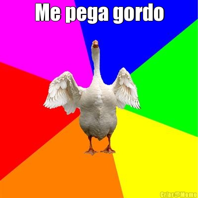Me pega gordo 