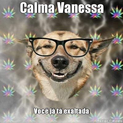 Calma Vanessa Voc� j� t� exaltada