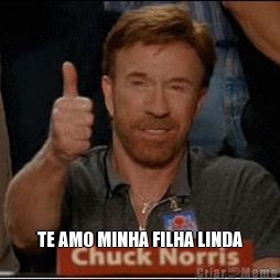  TE AMO MINHA FILHA LINDA