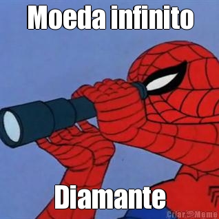 Moeda infinito Diamante
