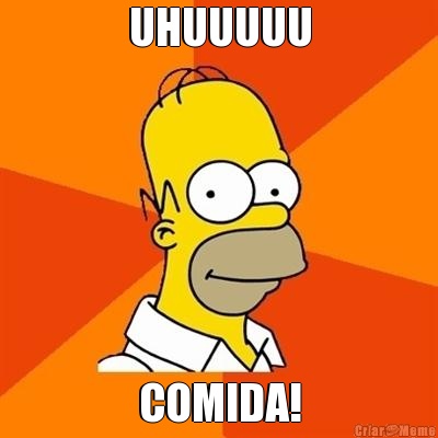 UHUUUUU COMIDA!