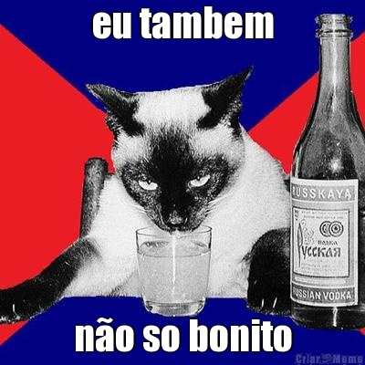 eu tambem n�o so bonito