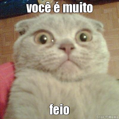 voc� � muito feio