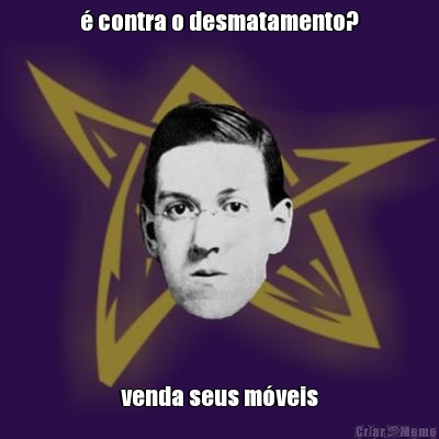� contra o desmatamento? venda seus m�veis