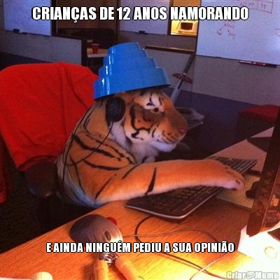 CRIAN�AS DE 12 ANOS NAMORANDO E AINDA NINGU�M PEDIU A SUA OPINI�O