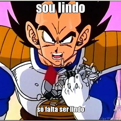 sou lindo s� falta ser lindo