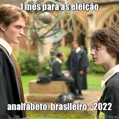 1 mes para as elei��o analfabeto, brasileiro - 2022
