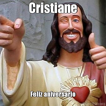 Cristiane Feliz aniversario