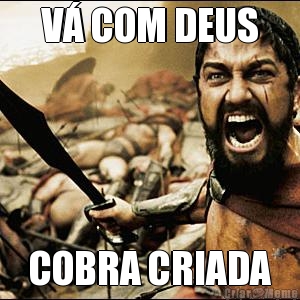 V� COM DEUS COBRA CRIADA