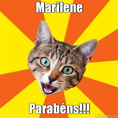 Marilene Parab�ns!!!