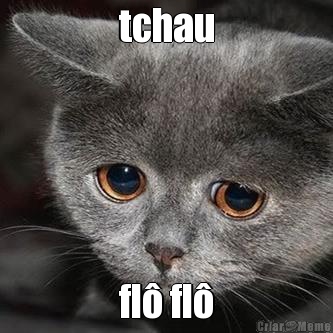 tchau fl� fl�