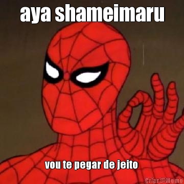 aya shameimaru vou te pegar de jeito