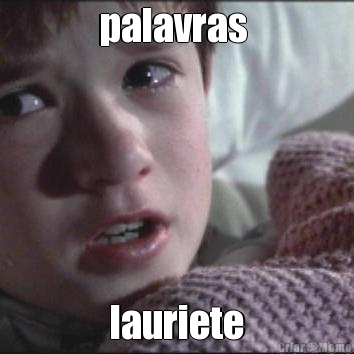 palavras  lauriete