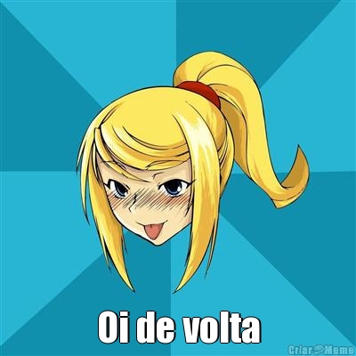  Oi de volta