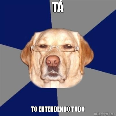 T� TO ENTENDENDO TUDO