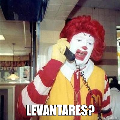  LEVANTARES?