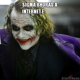 SIGMA 8HORAS A 
INTERNET � 
 