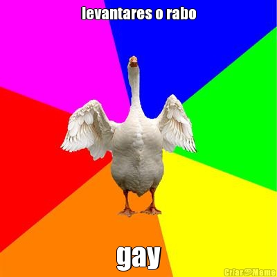 levantares o rabo gay