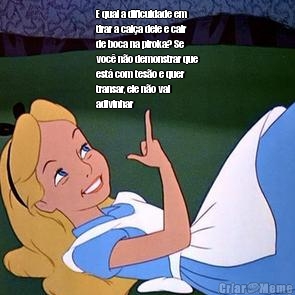E qual a dificuldade em
tirar a cal�a dele e cair
de boca na piroka? Se
voc� n�o demonstrar que
est� com tes�o e quer
transar, ele n�o vai
adivinhar 