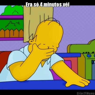 Era s� 4 minutos v�i 