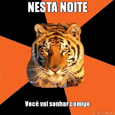 NESTA NOITE Voc� vai sonhar comigo