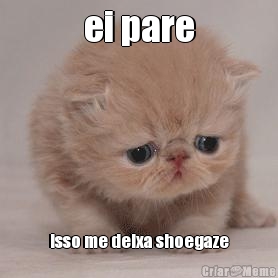 ei pare isso me deixa shoegaze
