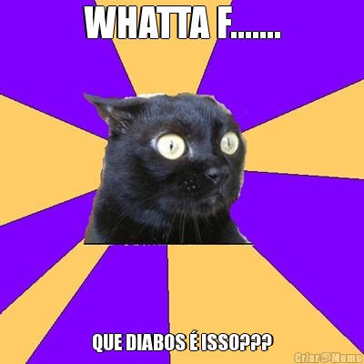 WHATTA F....... QUE DIABOS � ISSO???
