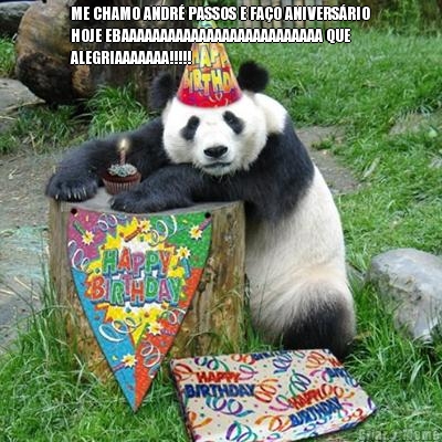 ME CHAMO ANDR� PASSOS E FA�O ANIVERS�RIO
HOJE EBAAAAAAAAAAAAAAAAAAAAAAAAAA QUE
ALEGRIAAAAAAA!!!!! 