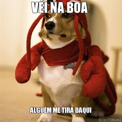 V�I NA BOA  ALGU�M ME TIRA DAQUI
