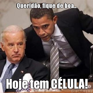 Querid�o, fique de boa... Hoje tem C�LULA!