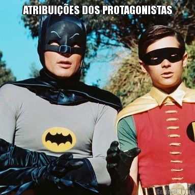 ATRIBUI��ES DOS PROTAGONISTAS 