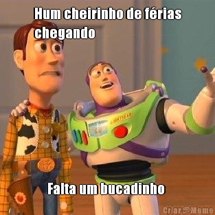 Hum cheirinho de f�rias
chegando  Falta um bucadinho 