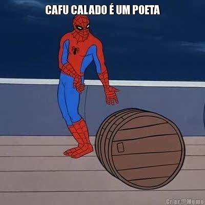 CAFU CALADO � UM POETA 