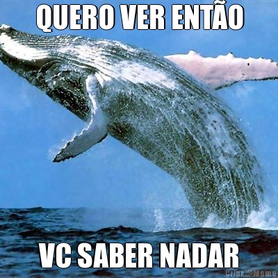 QUERO VER ENT�O VC SABER NADAR