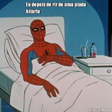 Eu depois de rir de uma piada
hil�ria 