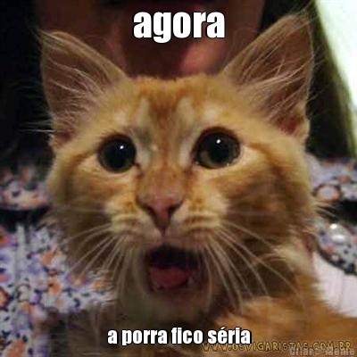 agora a porra fico s�ria