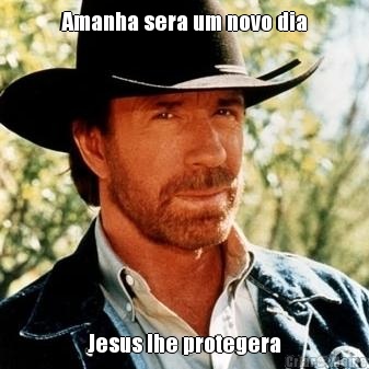 Amanha sera um novo dia Jesus lhe protegera