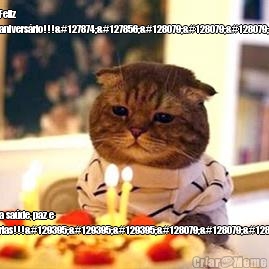 Feliz
anivers�rio!!!🎂🍰👏👏👏 Muita sa�de, paz e
alegrias!!!🥳🥳🥳👏👏👏