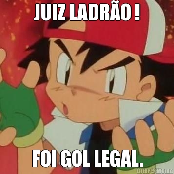 JUIZ LADR�O ! FOI GOL LEGAL.