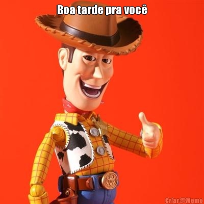 Boa tarde pra voc� 