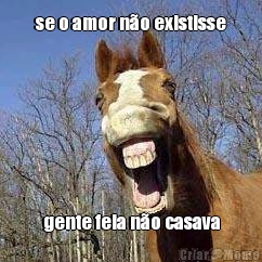 se o amor n�o existisse gente feia n�o casava